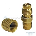 З'єднувач 1/4"SAE x 1/8"NPT з ніпелем CPS (США) AD-24