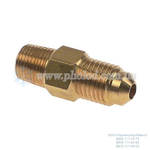 З'єднувач 1/4"SAE Mx1/4"NPT M Castel 7130/2 (U1-4B)