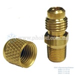 З'єднувач 1/4"SAE x 1/4"NPT з ніпелем CPS (США) AD-44