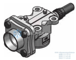 Вентиль чавунний Rotalock DN40 х 1 5/8"ODS Dena-Line (Італія) 56002K (63.5 мм. х 63.5 мм.)