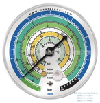 Манометр LP R22 та аналоги 80мм Mastercool (USA) EBRL