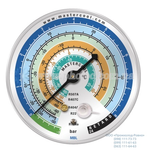 Манометр LP R134,404,407,22 80мм Mastercool (USA) MBL