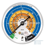 Манометр LP R1270,290,600 80мм Mastercool (USA) RBL