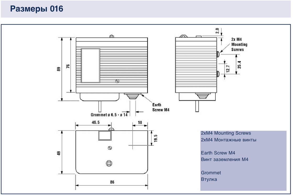 016 dimensions