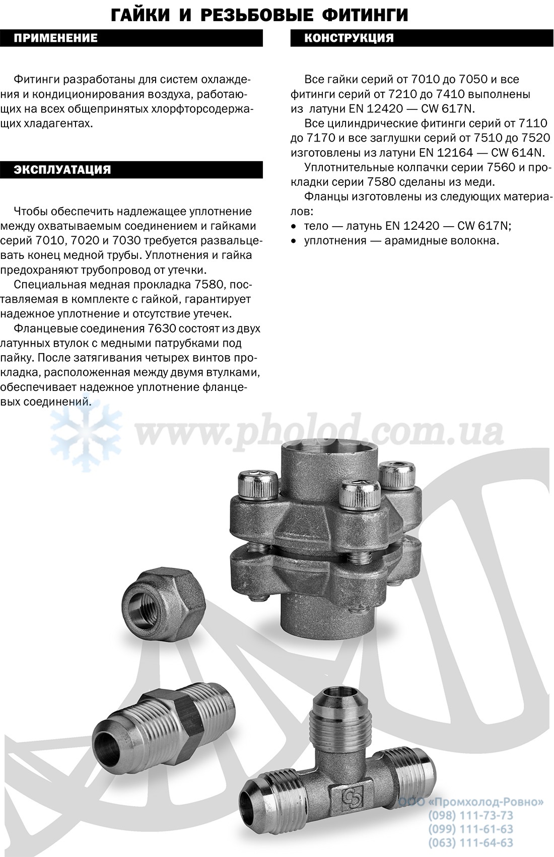 Castel nuts_connectors_adapters