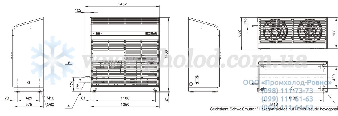 bitzer ecostar LHV6/2DES-3.F1(Y)