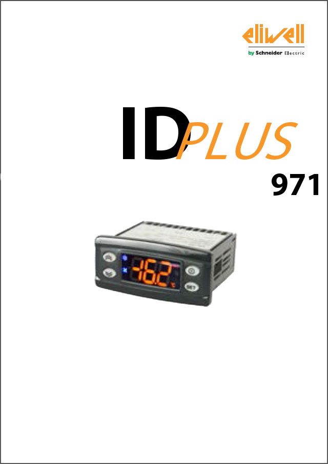 Електронний контролер Eliwell IDPlus 971 (інструкція з експлуатації)