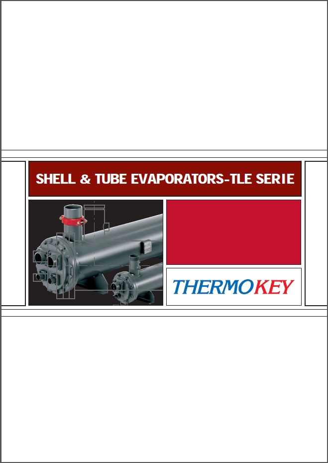 Кожухотрубні теплообмінники Thermokey TLE