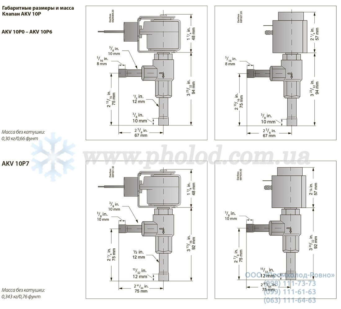 Danfoss AKV 10P - 5