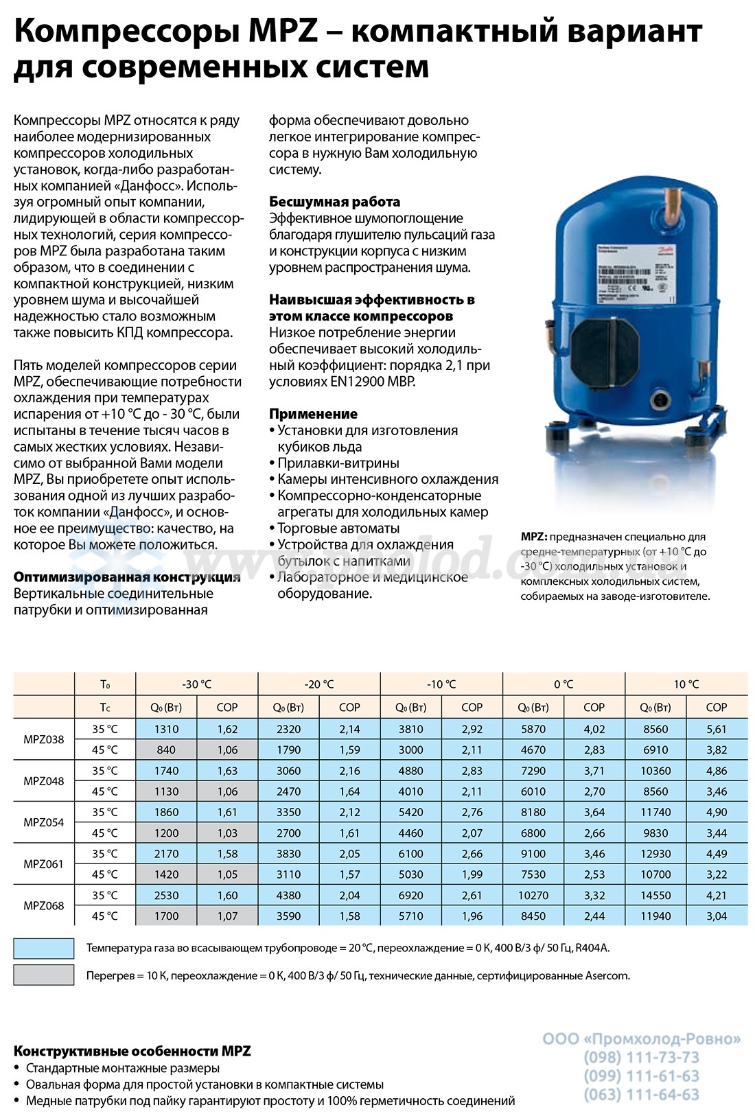 Danfoss MPZ