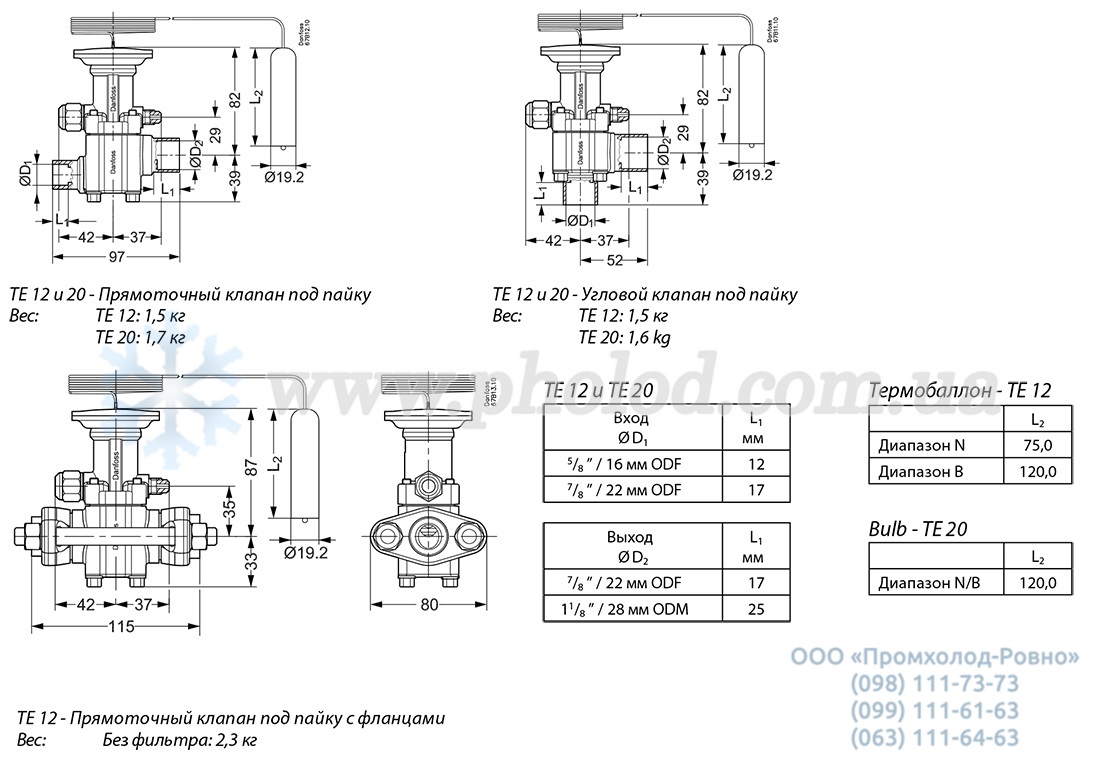 Danfoss TE5_TE12_TE20 - 8