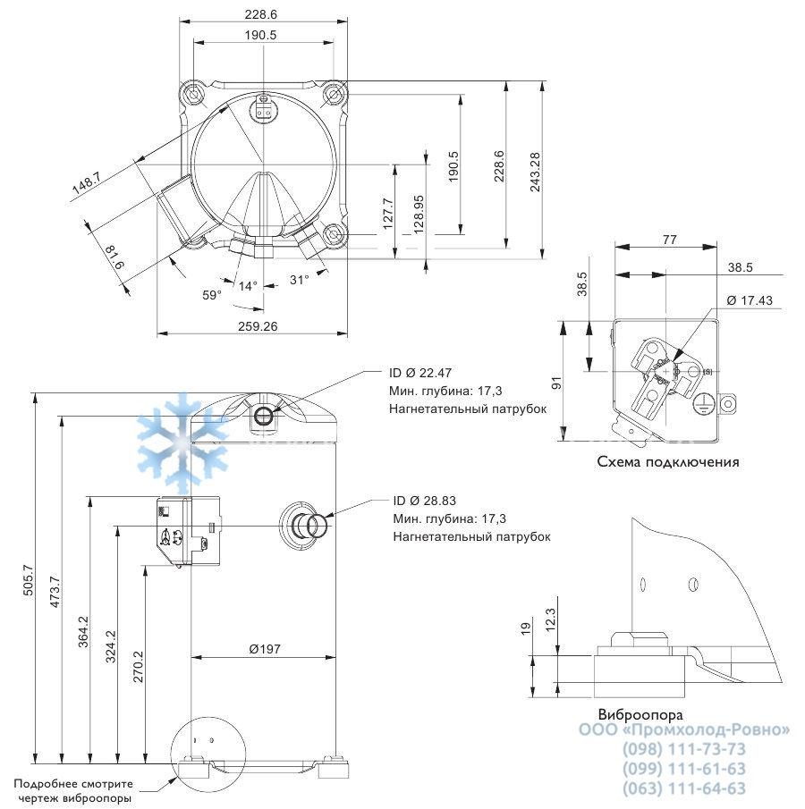 Dimensions YH230_355