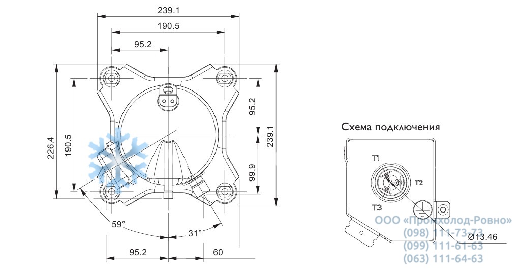 Dimensions YH69_190 - 1