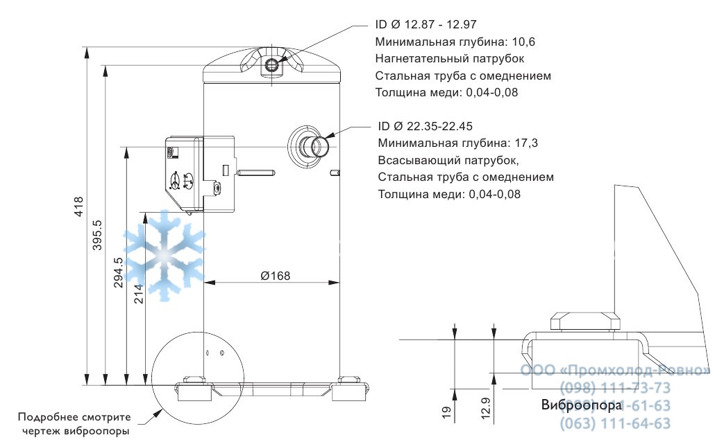 Dimensions YH69_190 - 2