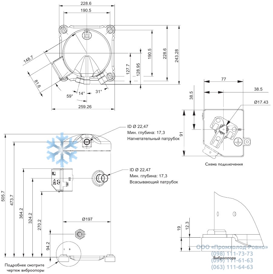 Dimensions YM125_210