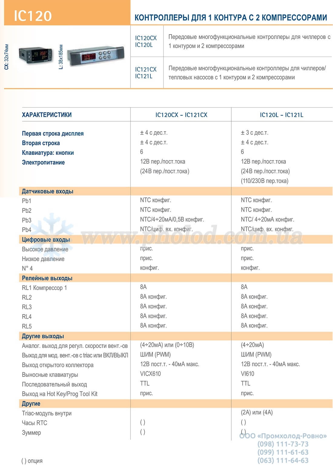 Dixell IC121 - 4