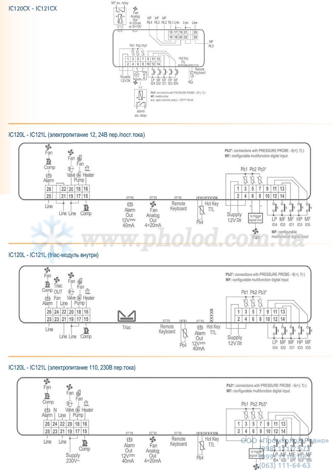 Dixell IC121 - 6