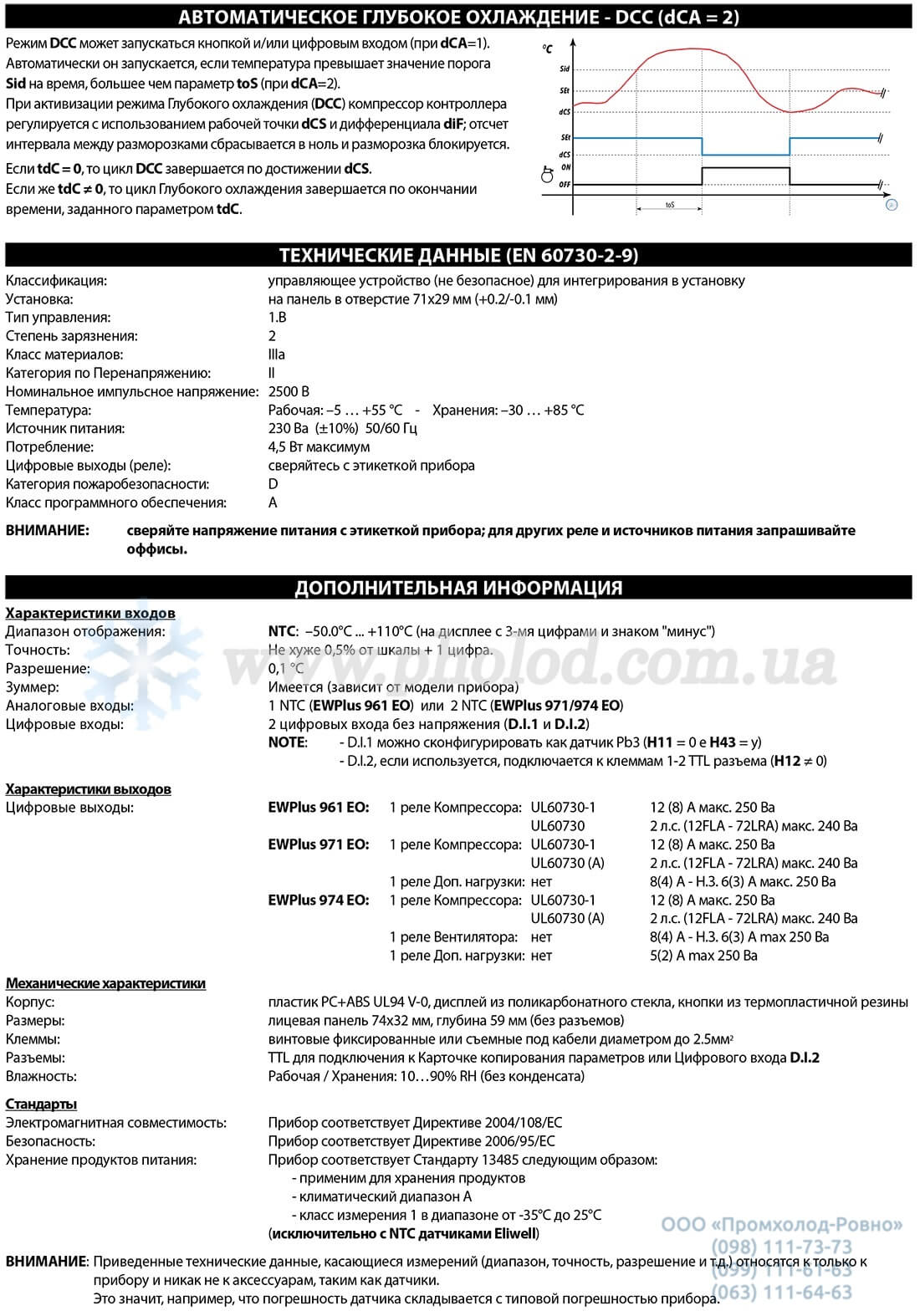 Eliwell EWPlus961_974 EO - 2