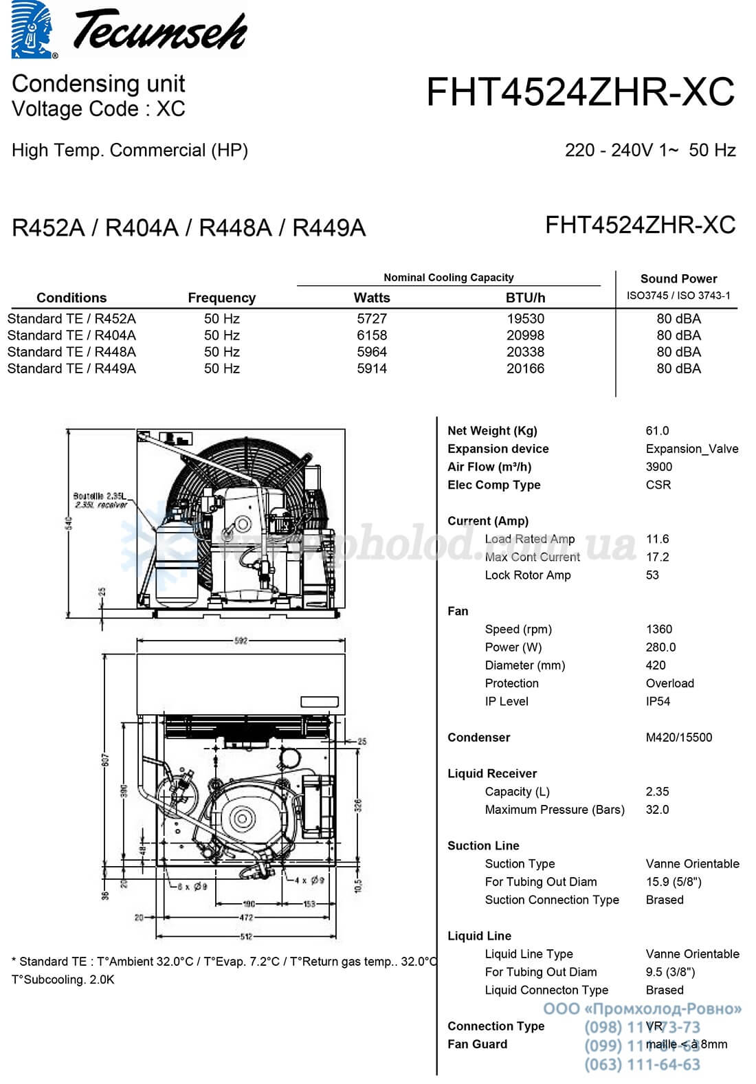 FHT4524ZHR-XC - 1