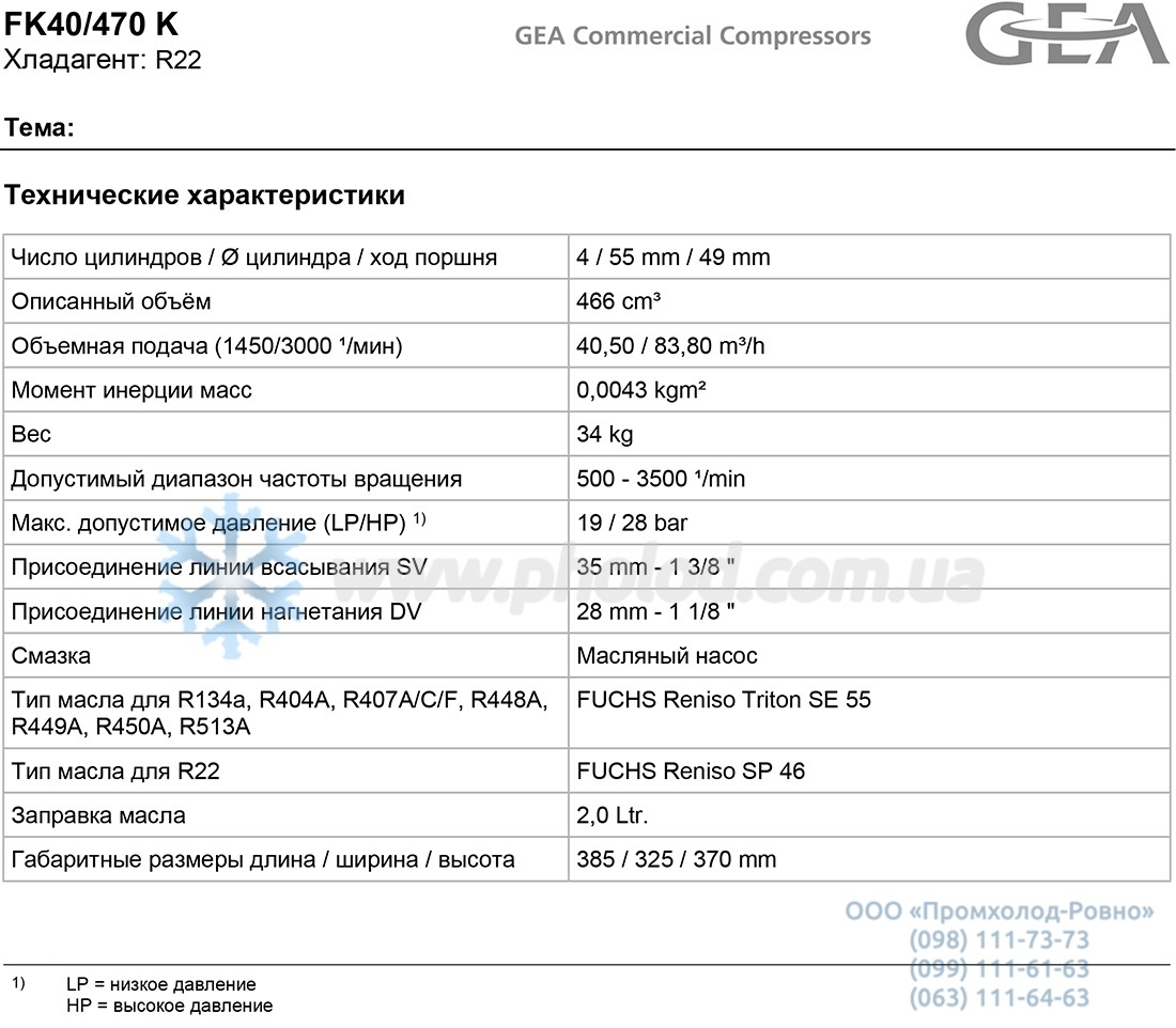 FK40 470 K - 1