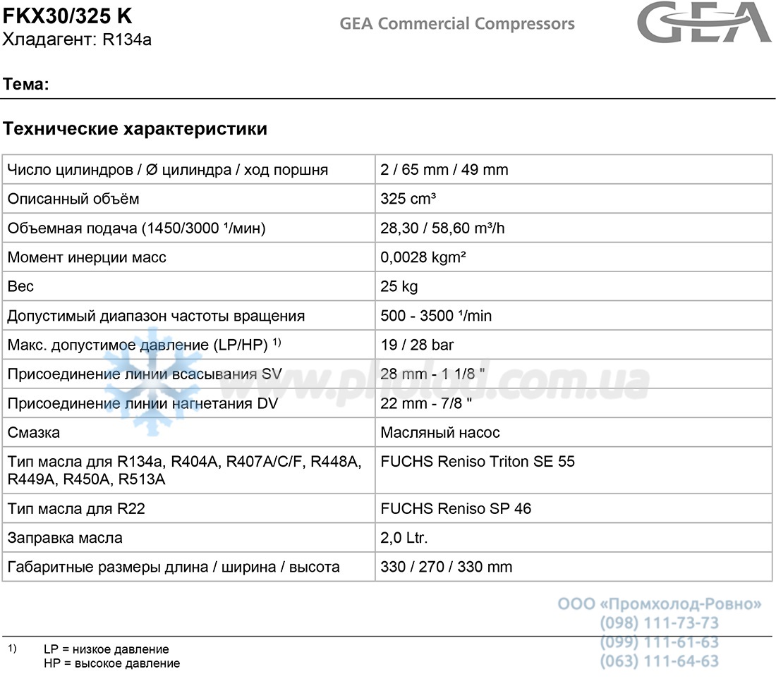 FKX30 325 K - 1