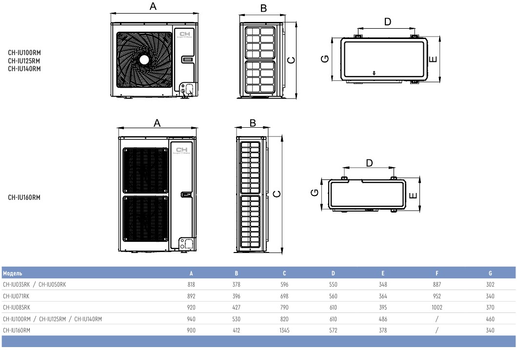 Floor and ceiling air conditioners Cooper&Hunter - 15