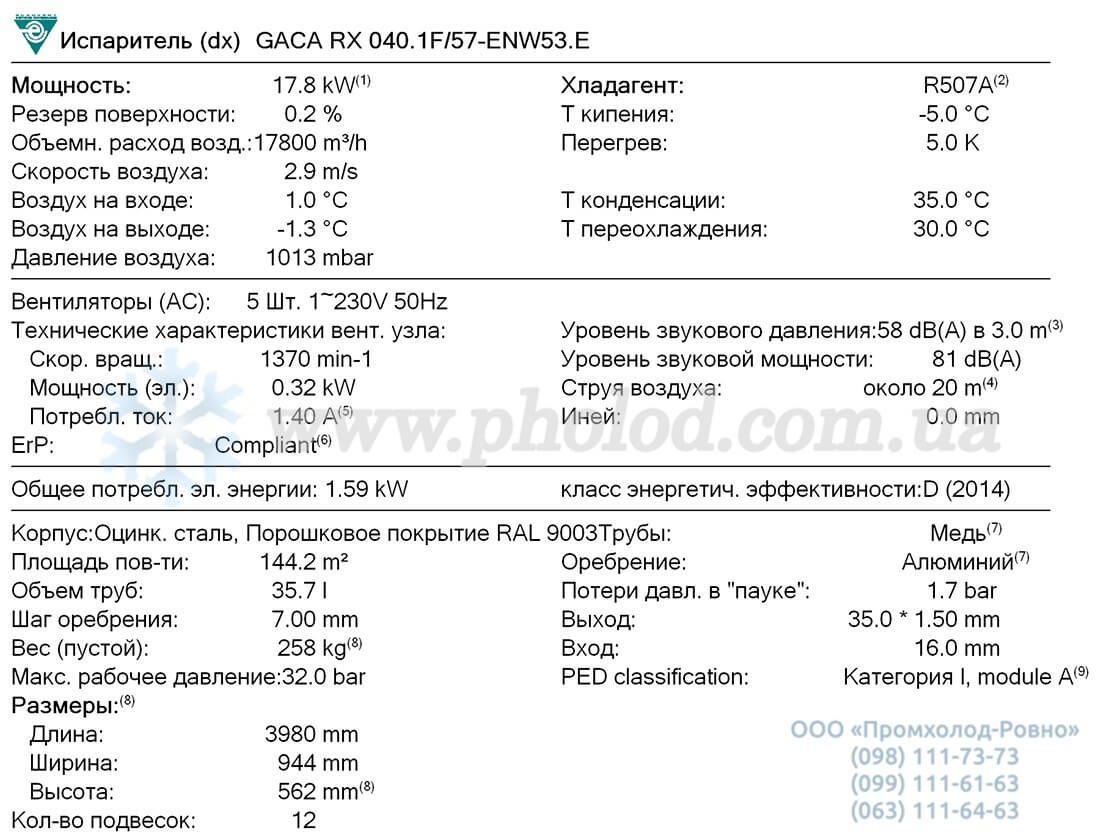 Guntner GACA RX 040.1F 57-ENW 1