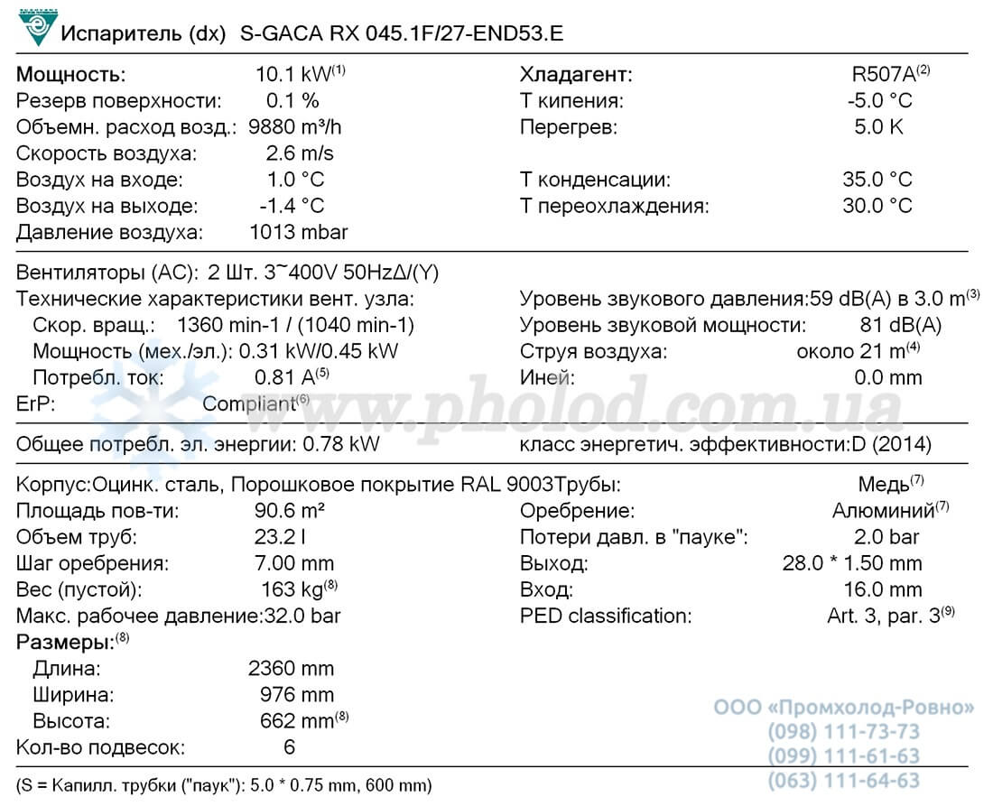 Guntner GACA RX 045.1F 27-END 1