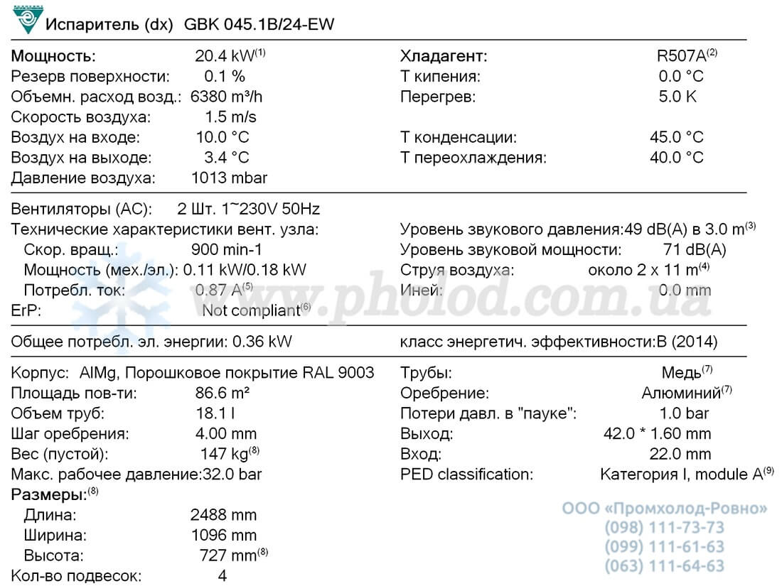 Guntner GBK 045.1B 24 1