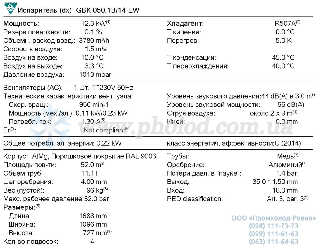 Guntner GBK 050.1B 14 1