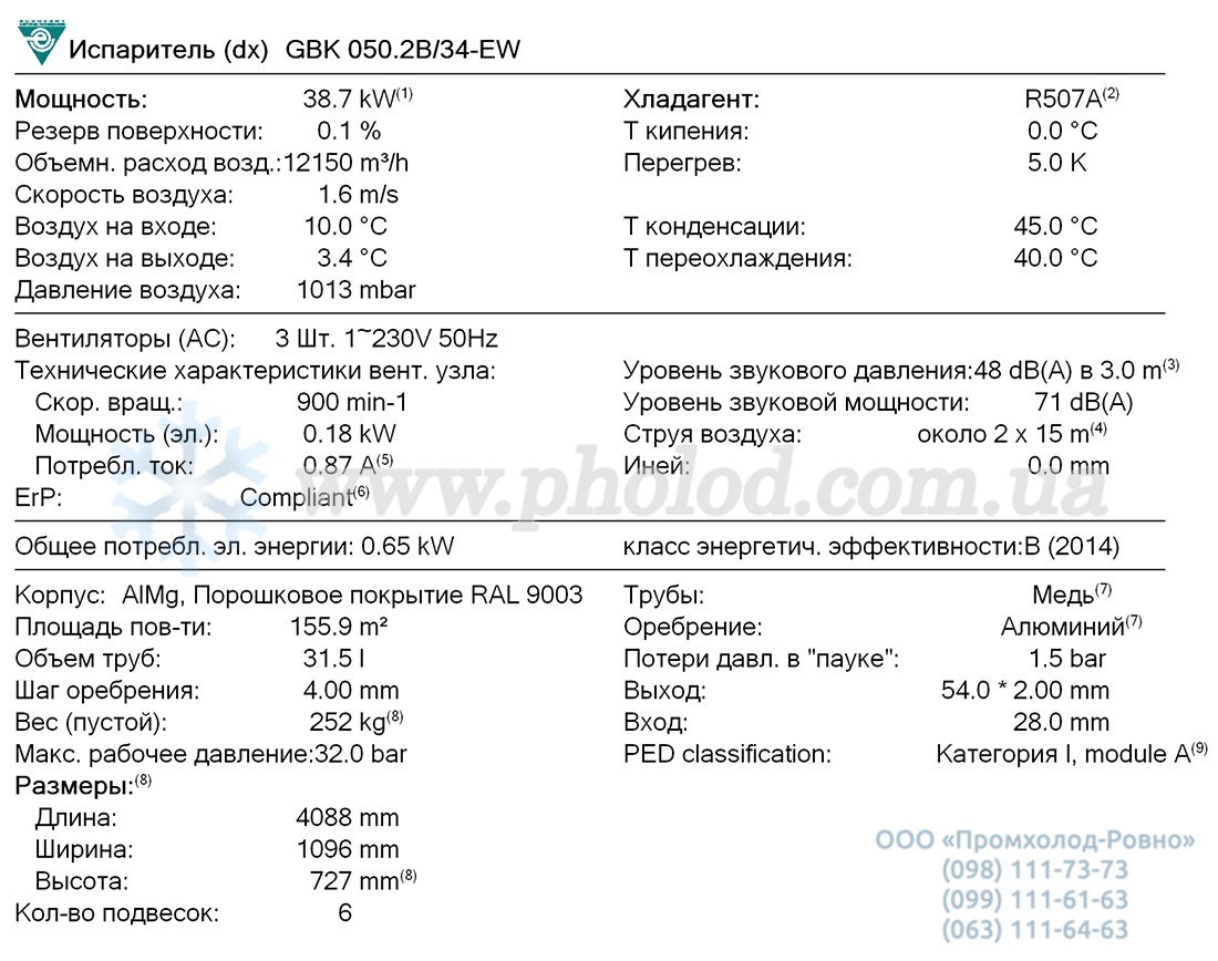 Guntner GBK 050.2B 34 1