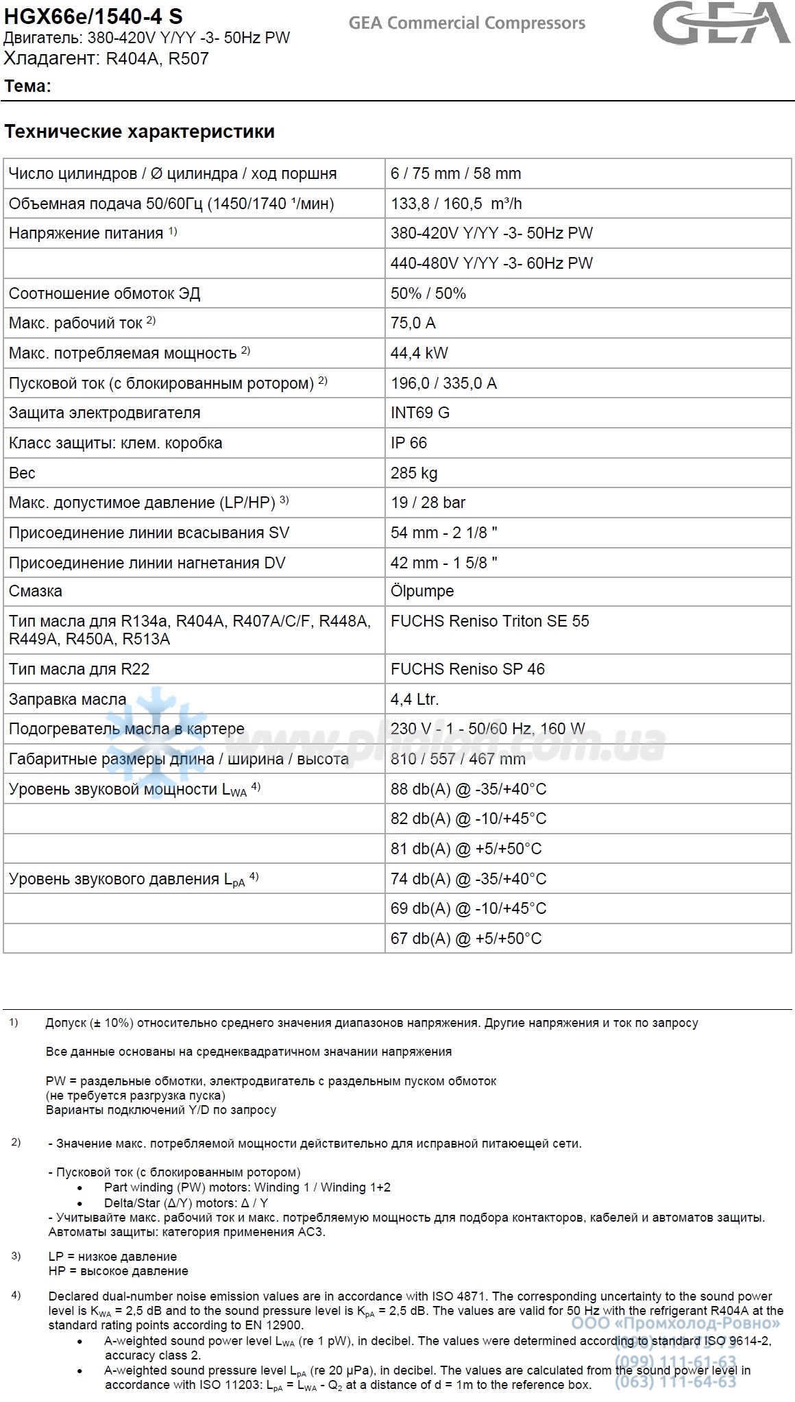 HGX66e 1540-4s - 1