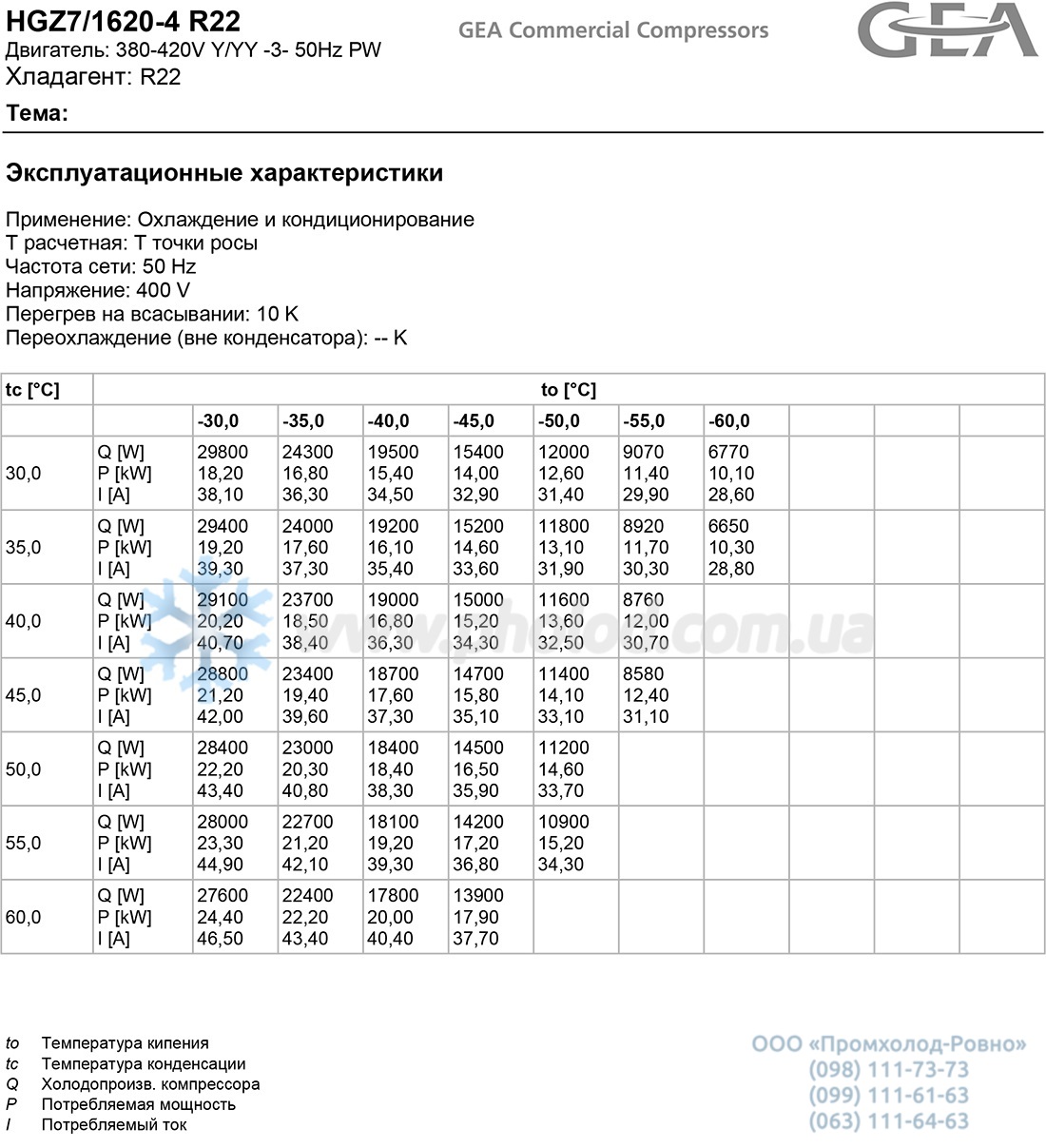 HGZ7 1620-4 R22 - 2