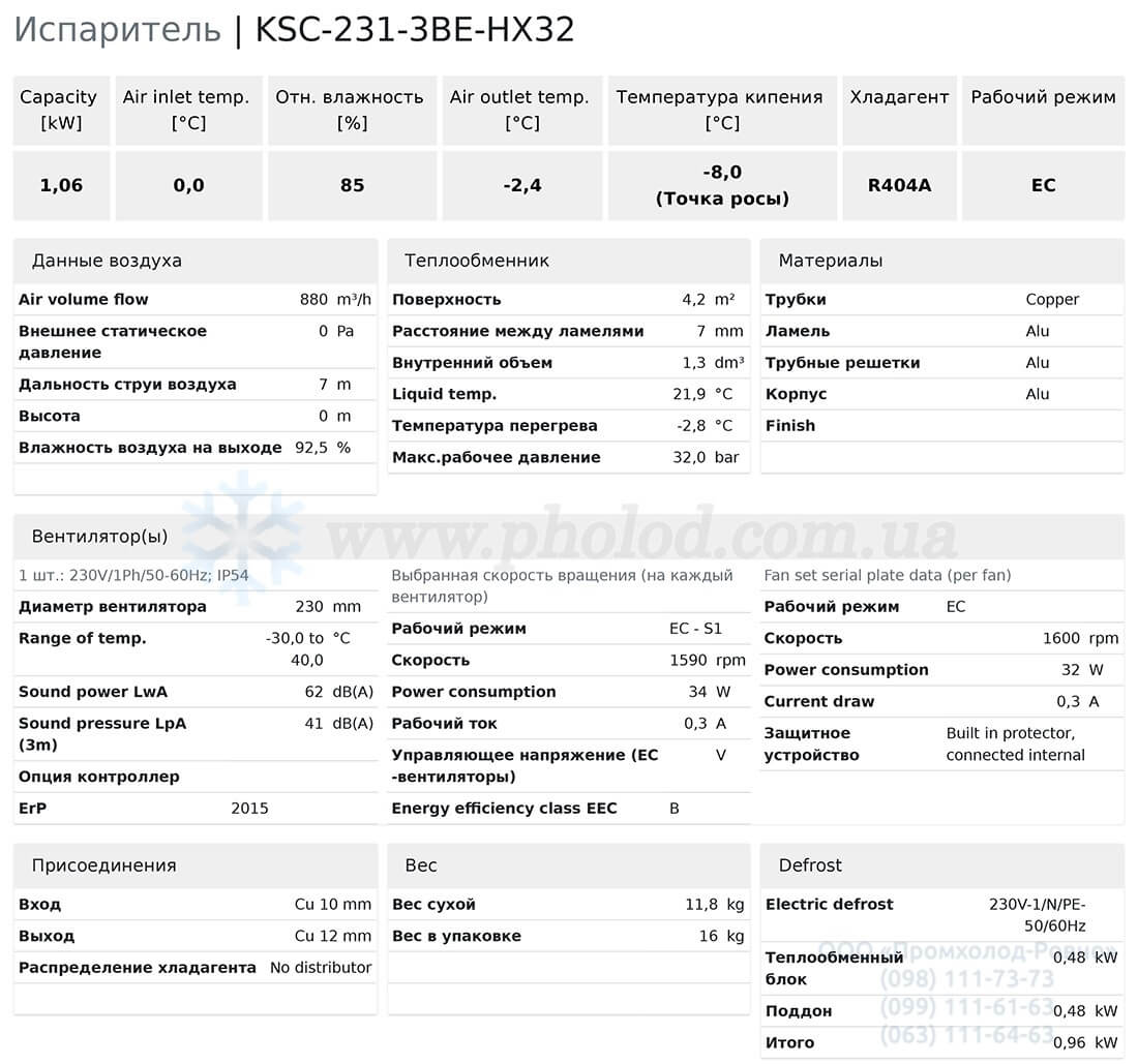 KSC-231-3BE-HX32 1