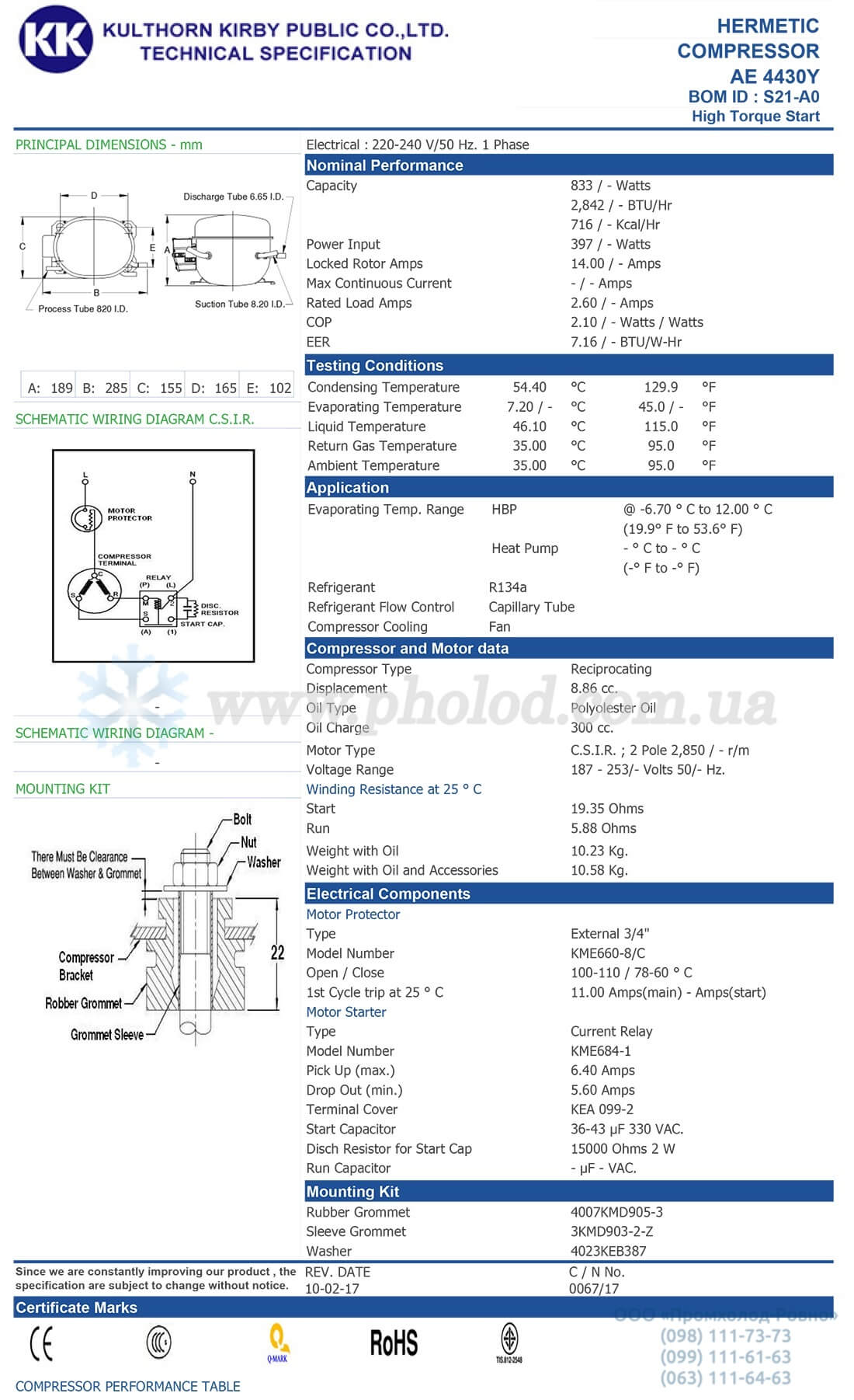 Kulthorn AE4430Y