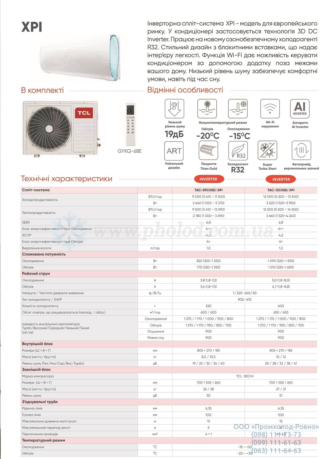 TCL XPI Series