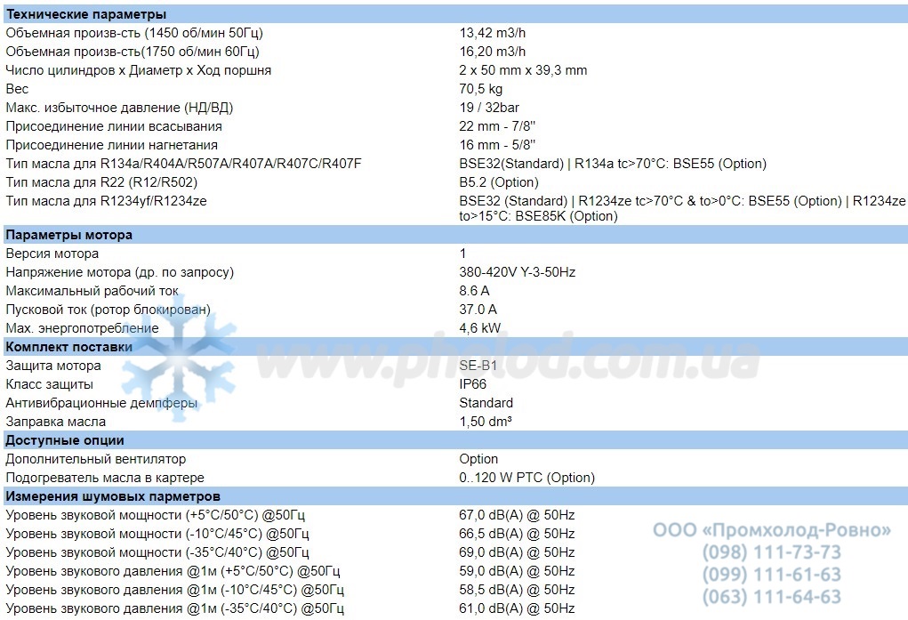 Technical details 2DES-3Y