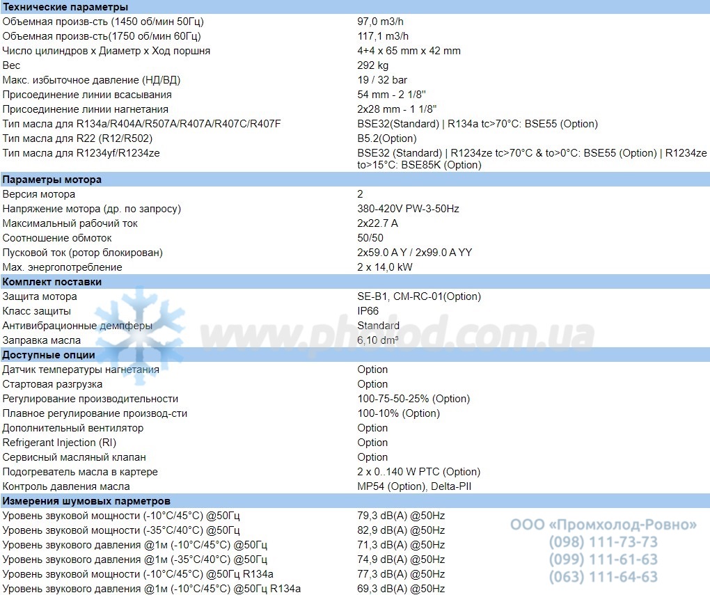 Technical details 44PE-24Y