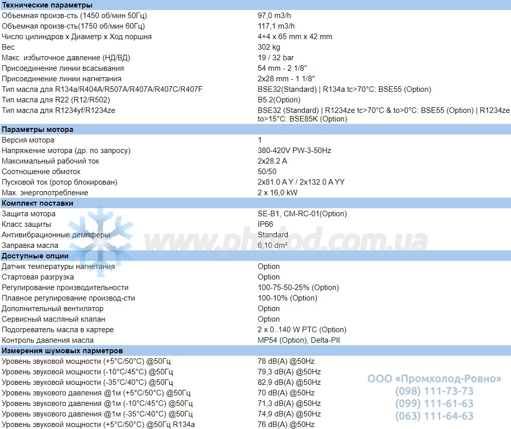 Technical details 44PE-30Y