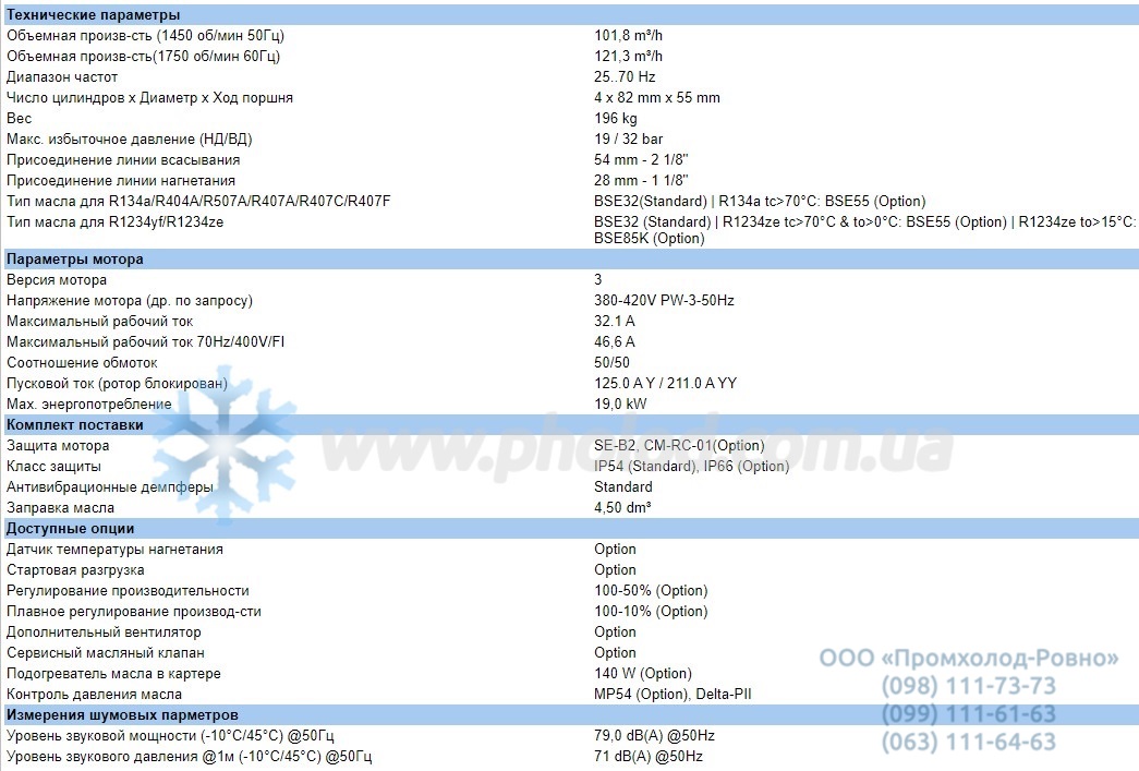 Technical details 4FE-25Y