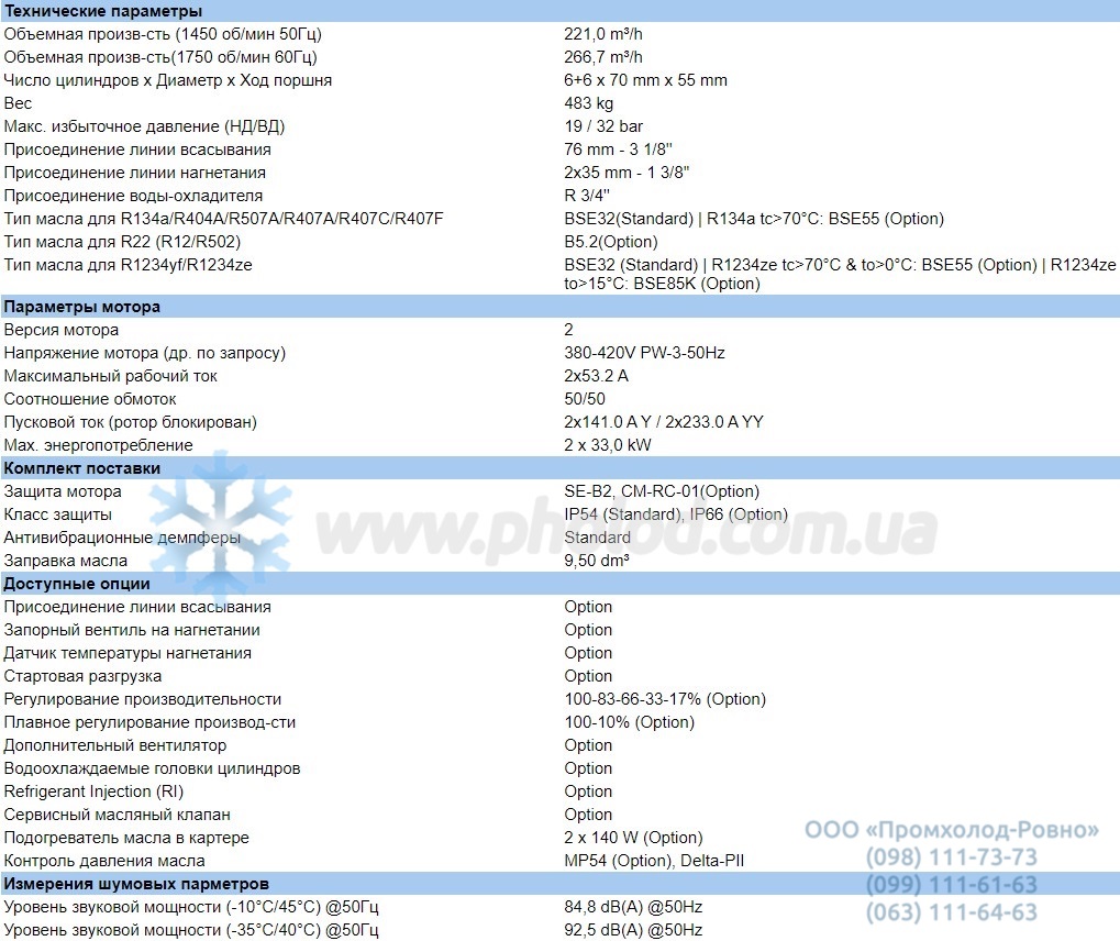 Technical details 66HE-56Y