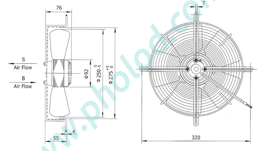 Weiguang 250 mm