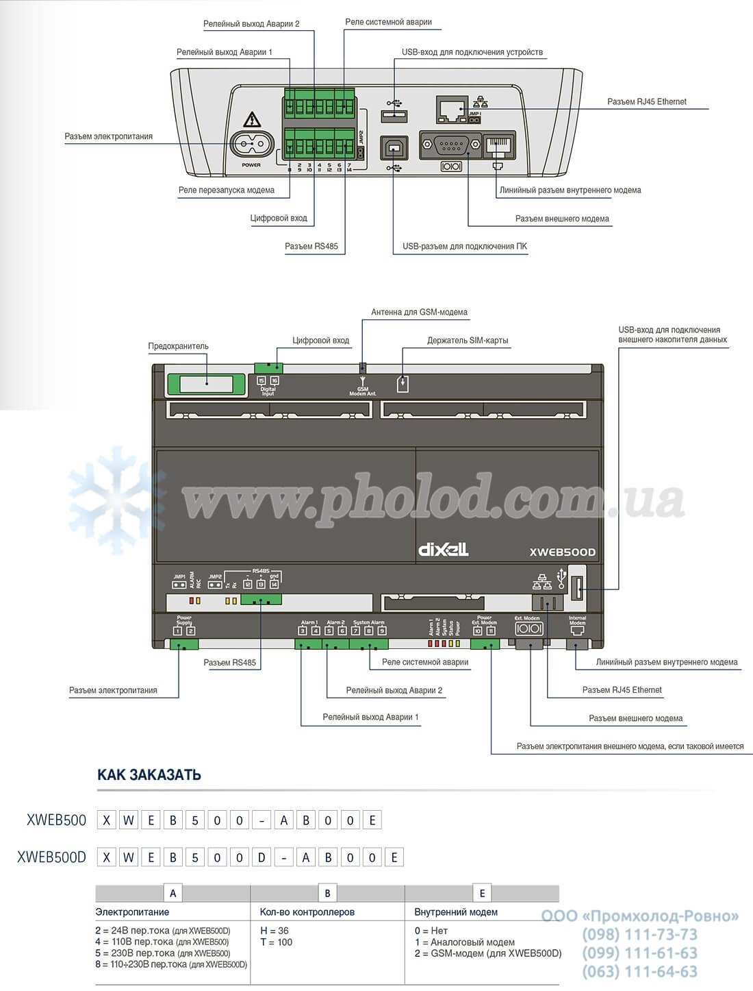 XWEB500D - 2