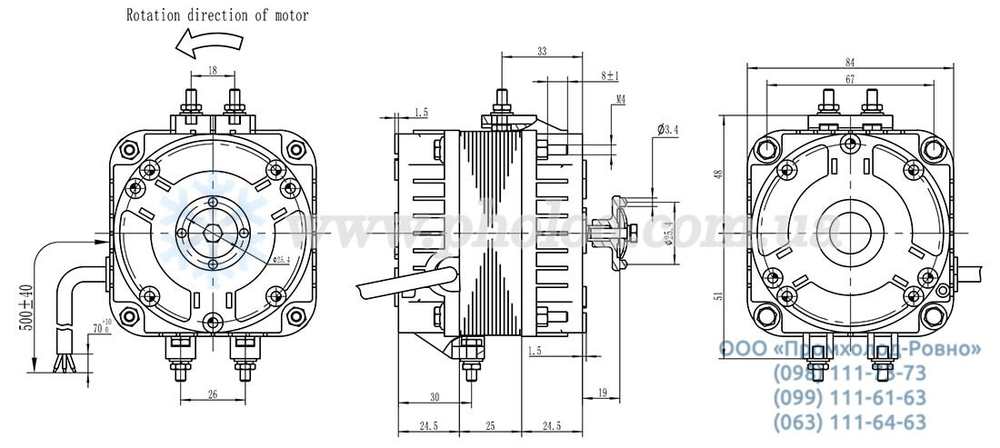 YZF45L25P4-16