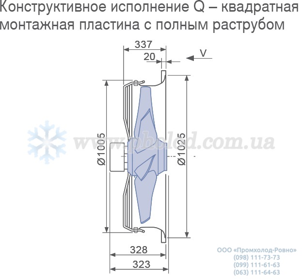 Ziehl-Abegg FC091-SDS.7Q.V7 (107146) 124407 1