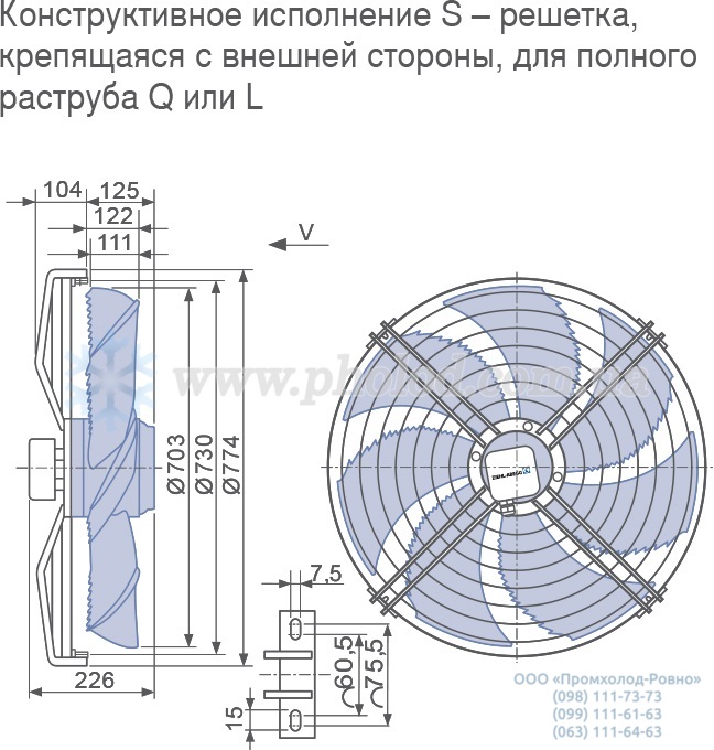 Ziehl-Abegg FN071-SDK.6F.V7P1 (141773)