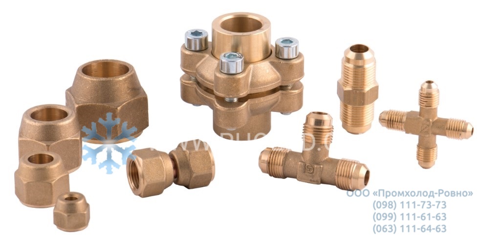 Access fittings and valves cores Castel