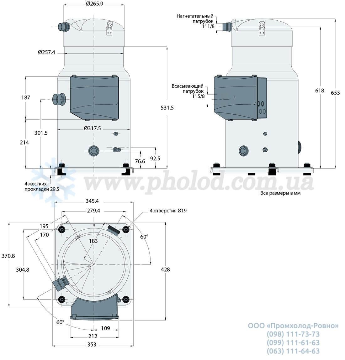 dimensions SH295