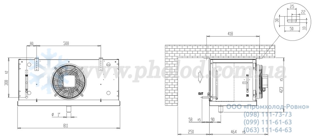 dimensions Alfa Laval CCEH251