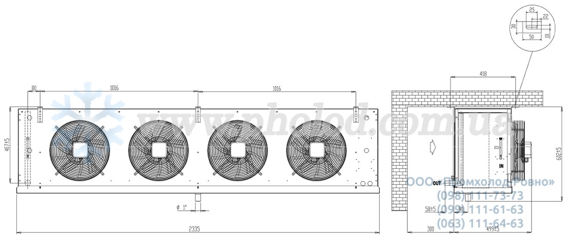 dimensions Alfa Laval CCEH354